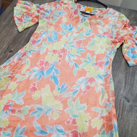 Floral Multicolored Dress Size M by Ruby Rd. - Picture 2 of 9